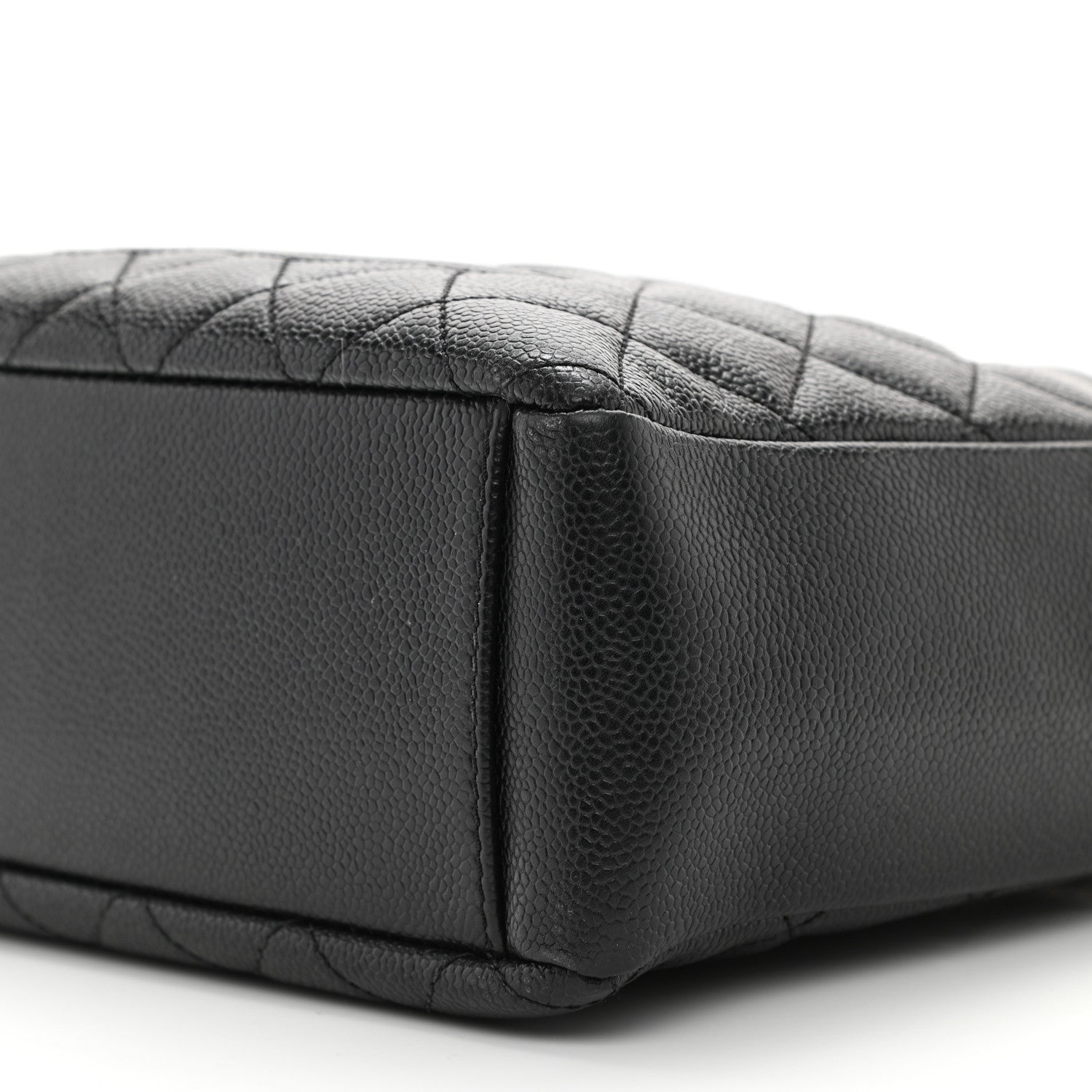 Chanel Caviar Quilted Petit Shopping Tote PST Black 10 of 10