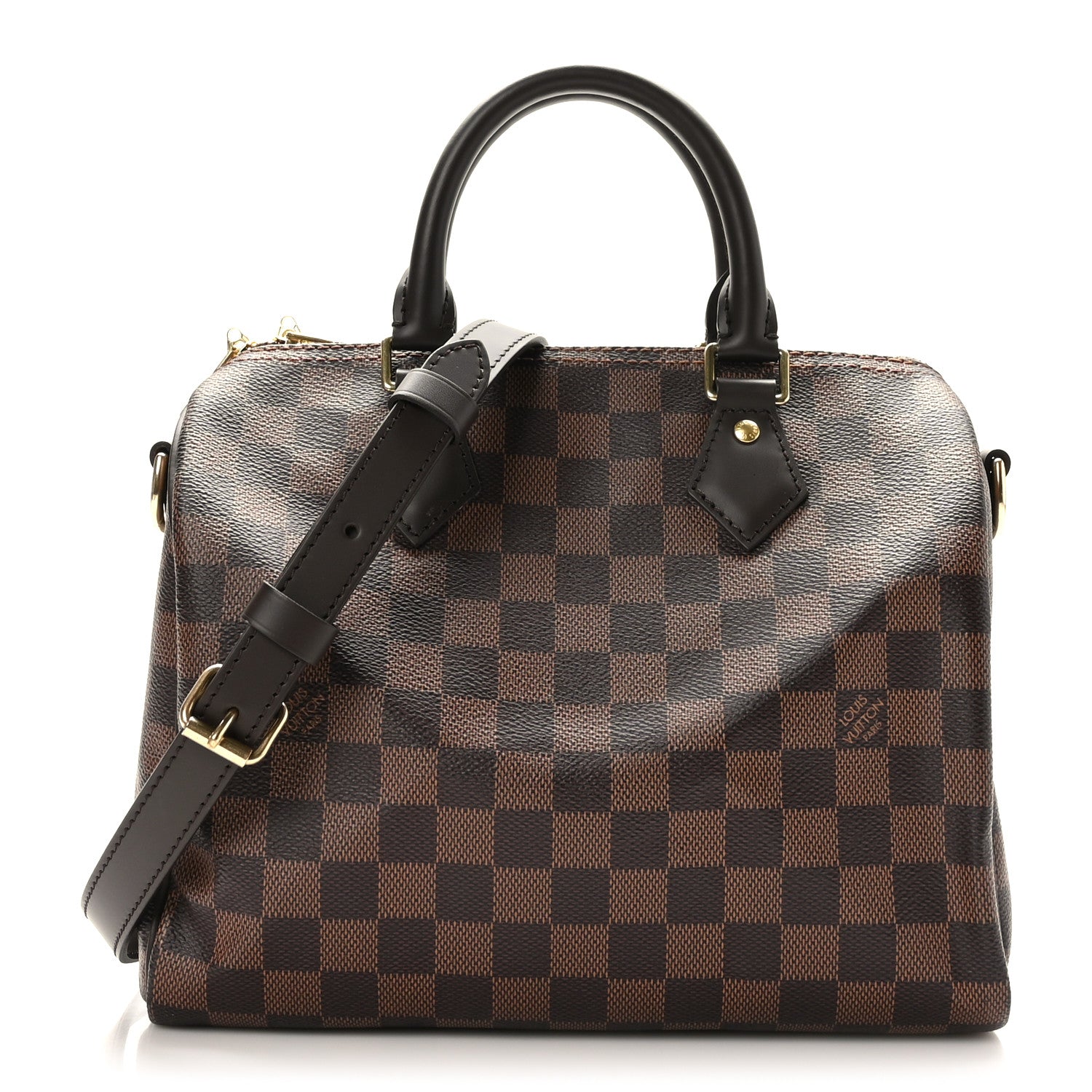 Louis Vuitton Damier Ebene Speedy Bandouliere 25 1 of 10