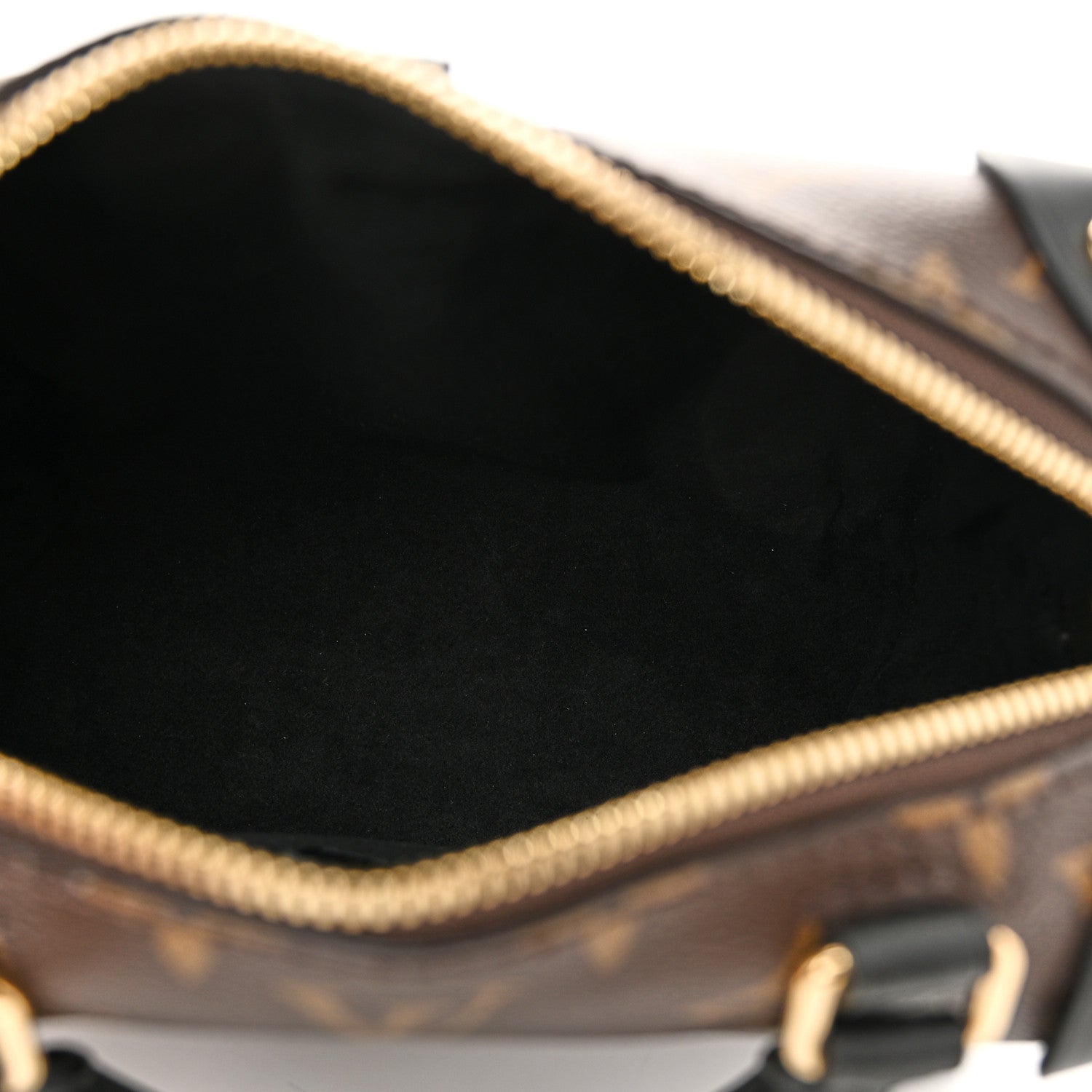 Louis Vuitton Monogram Petite Malle Souple Black 5 of 9