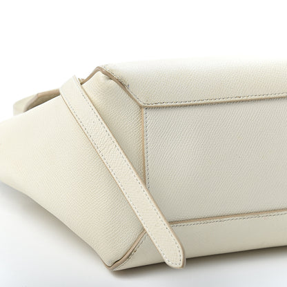 Celine Grained Calfskin Micro Belt Bag White 12 of 13