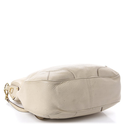 Prada Vitello Daino Shoulder Bag Talco 4 of 16