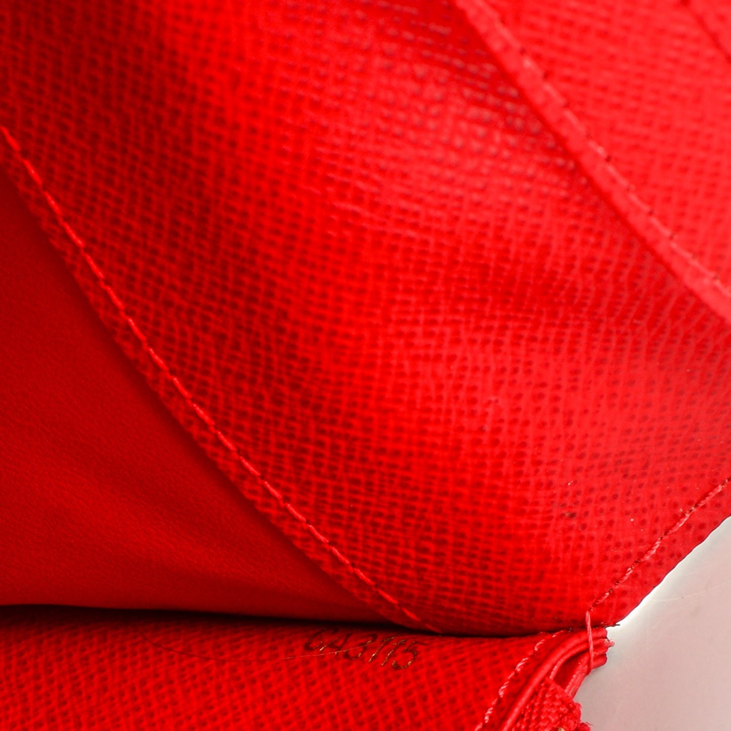 Damier Ebene Insolite Wallet Red