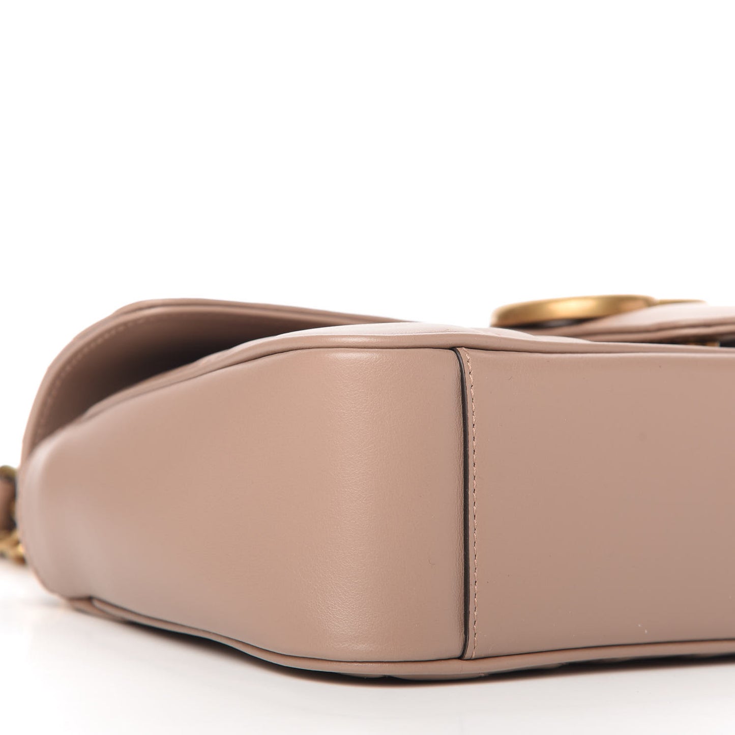 Calfskin Matelasse Small GG Marmont Shoulder Bag Porcelain Rose