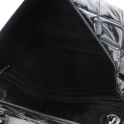 Chanel Vinyl Quilted In the Business Flap Bag Black 5 of 7