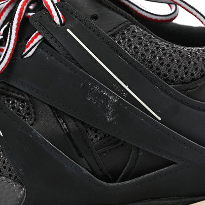 Balenciaga Mesh Nylon Mens Track Sneakers 44 Black Gris 11 of 14