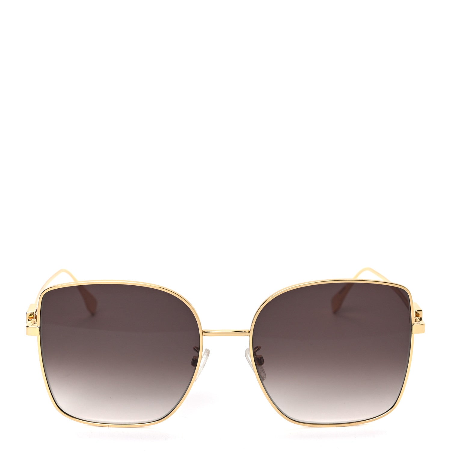 Fendi Metal Fendi Forever Sunglasses FE40013U Gold Brown 2 of 6