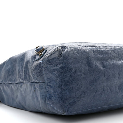 Balenciaga Agneau Classic Hardware Day Hobo Marine 10 of 11