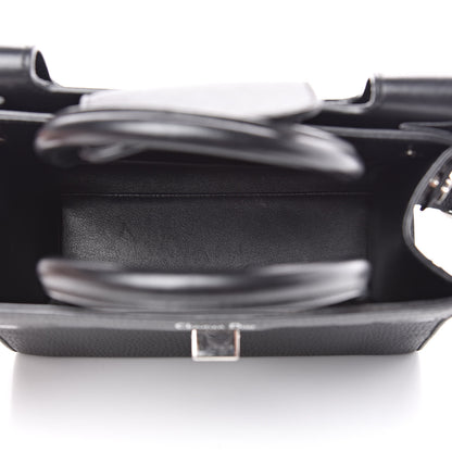 Christian Dior Grained Calfskin Mini Diorever Flap Black 5 of 13