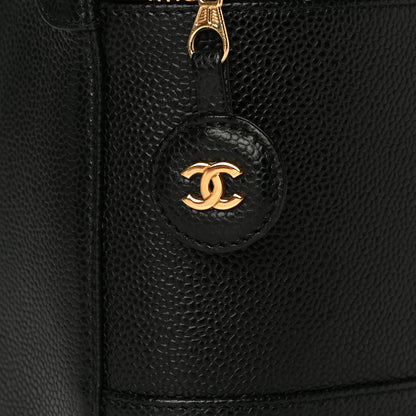 Chanel Caviar Vanity Cosmetic Case Black 12 of 12