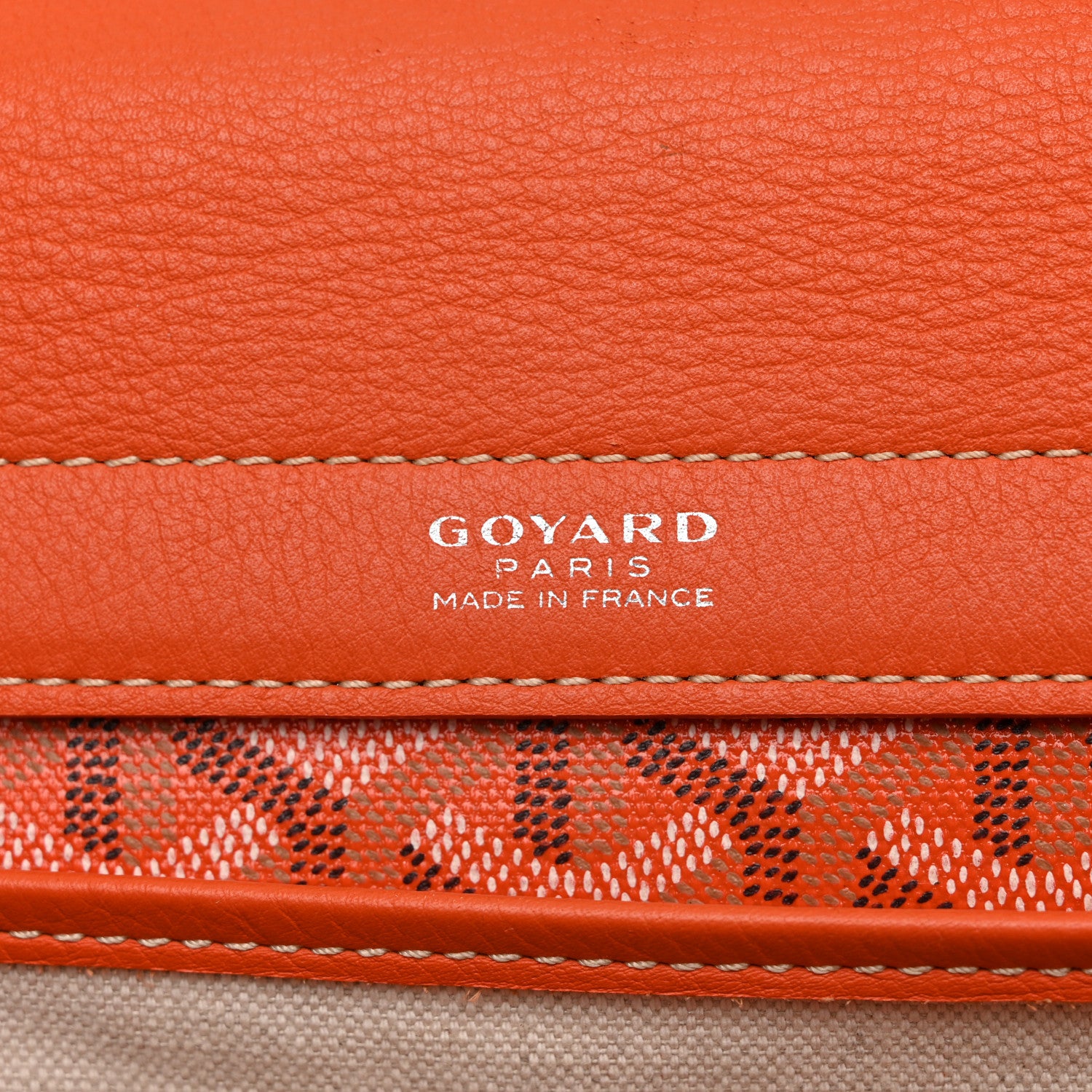 Goyard Goyardine Rouette PM Orange 6 of 9