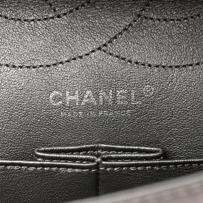 Chanel Metallic Aged Calfskin Quilted 2.55 Reissue 227 Flap Grey 6 of 17