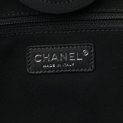 Chanel Canvas Medium Deauville Tote Black 9 of 11