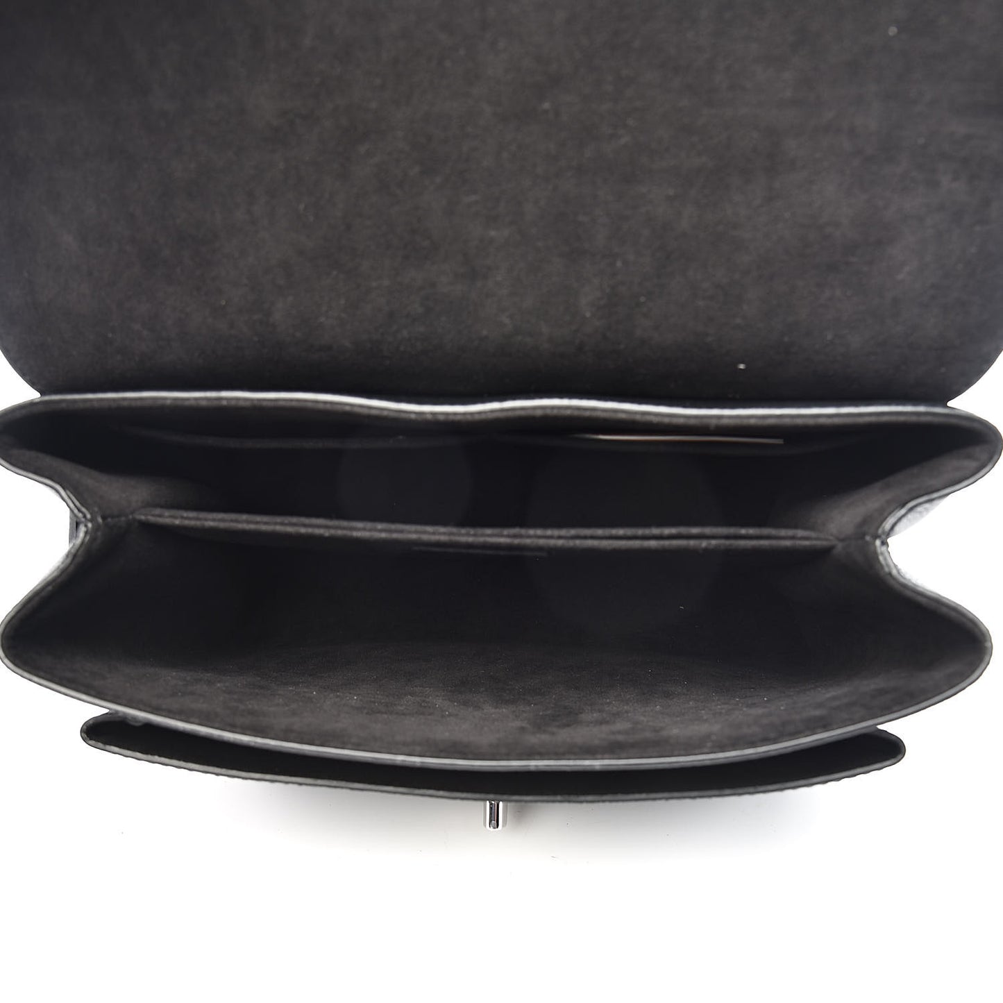 Soft Calfskin My Lockme Top Handle Black