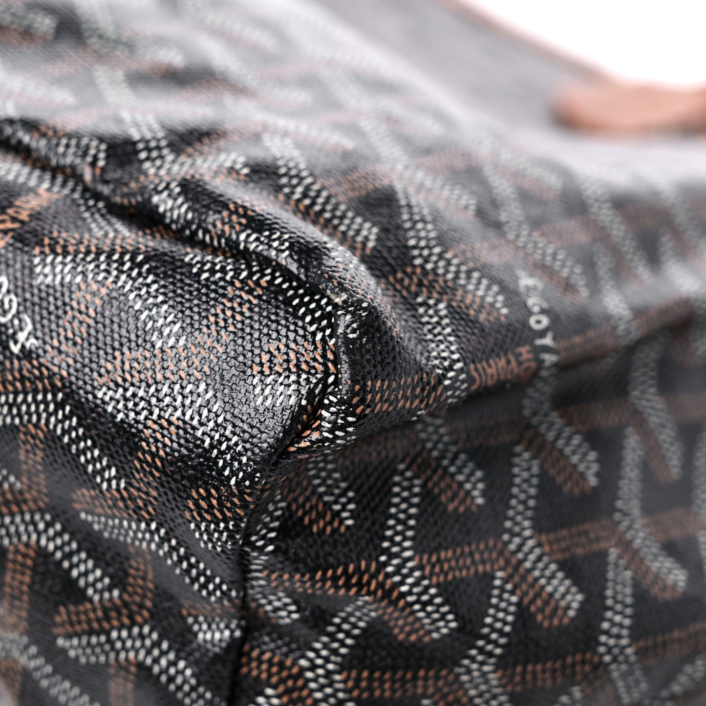 Goyardine Saint Louis PM Black Gold