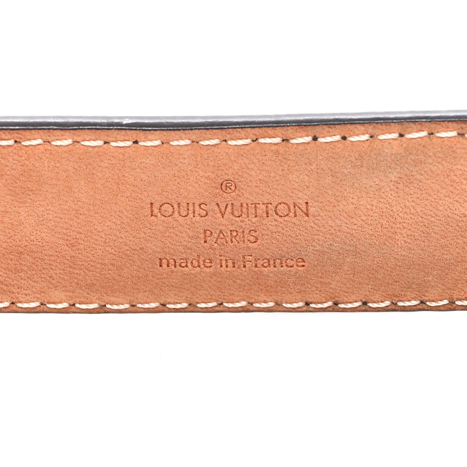 Louis Vuitton Mini Monogram 25mm LV Initiales 80 32 Belt 3 of 5