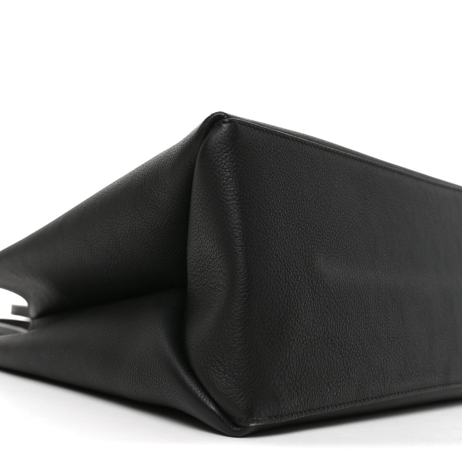 Louis Vuitton Grained Calfskin Lockme Shopper Black 7 of 8