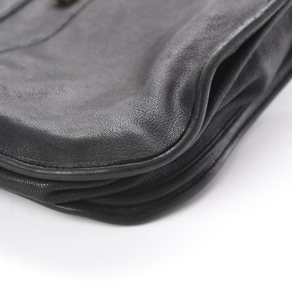 Saint Laurent Sheepskin Medium Chyc Shoulder Bag Black 6 of 8