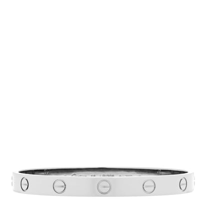 Cartier 18K White Gold LOVE Bracelet 16 1 of 4