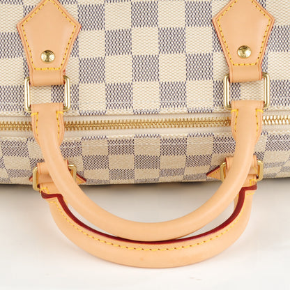 Louis Vuitton Damier Azur Speedy Bandouliere 30 6 of 8