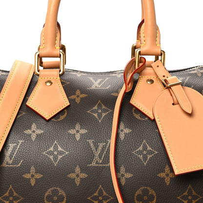 Louis Vuitton Calfskin Monogram Speedy P9 Bandouliere 30 13 of 15