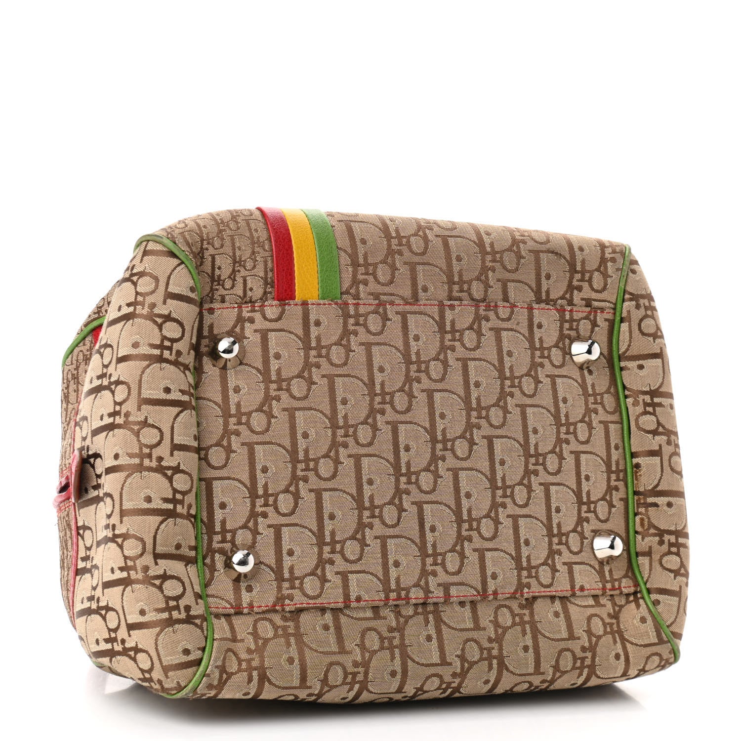 Christian Dior Monogram Rasta Bowler Beige 4 of 12