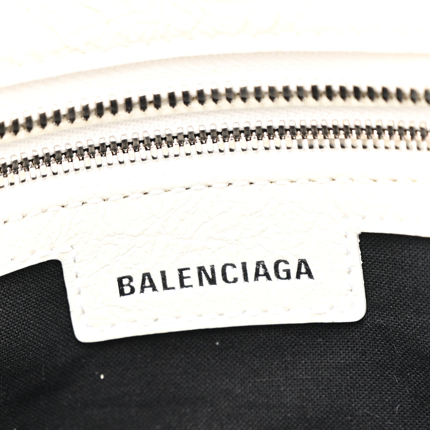 Agneau Arena Neo Cagole City Handbag Optic White