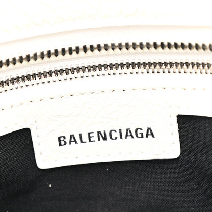 Balenciaga Agneau Arena Neo Cagole City Handbag Optic White 7 of 13
