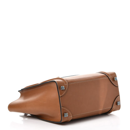 Celine Natural Calfskin Micro Luggage Tan 4 of 18