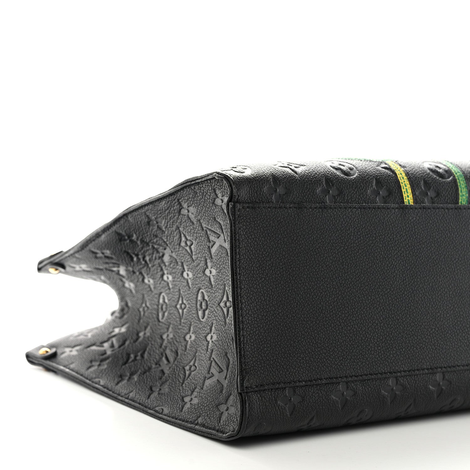Louis Vuitton LV X YK Empreinte Inlaid Kusama Flowers Onthego MM Black 9 of 10