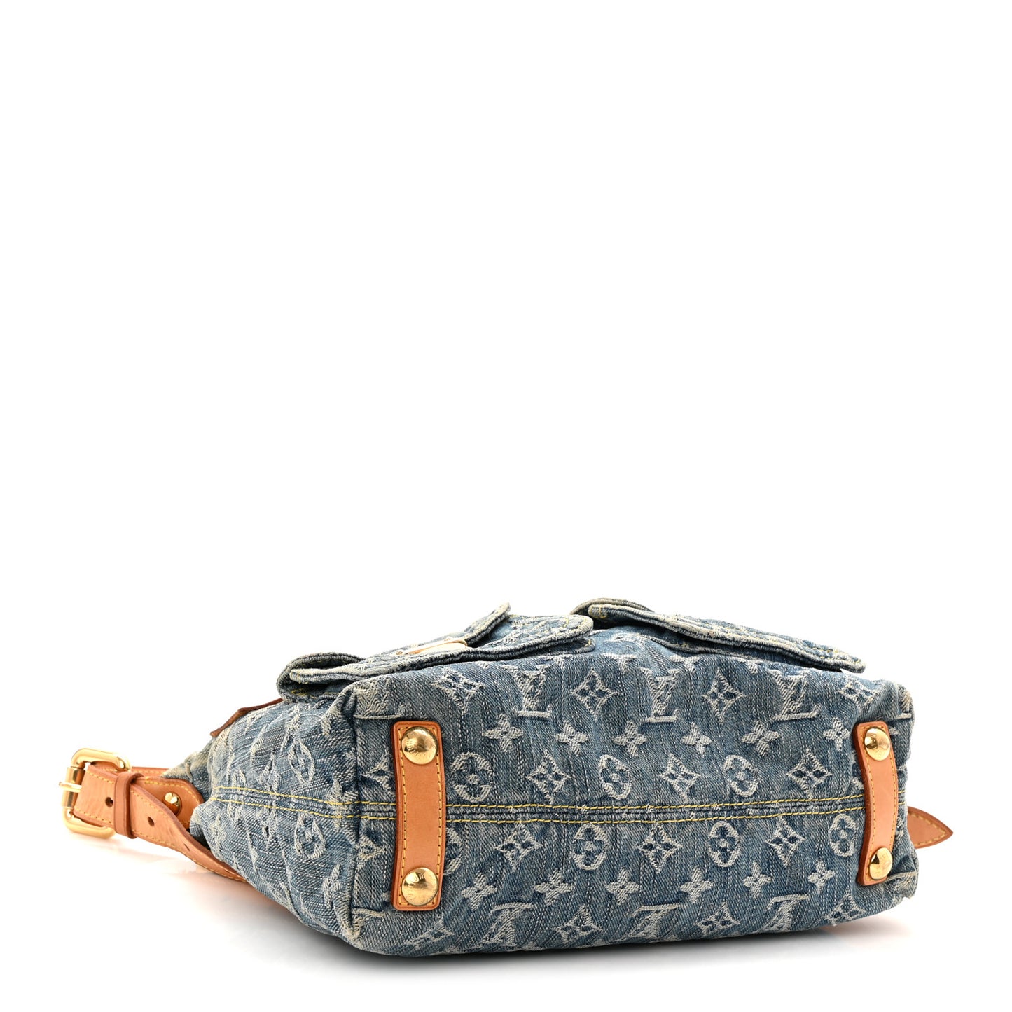 Monogram Denim Baggy PM Blue