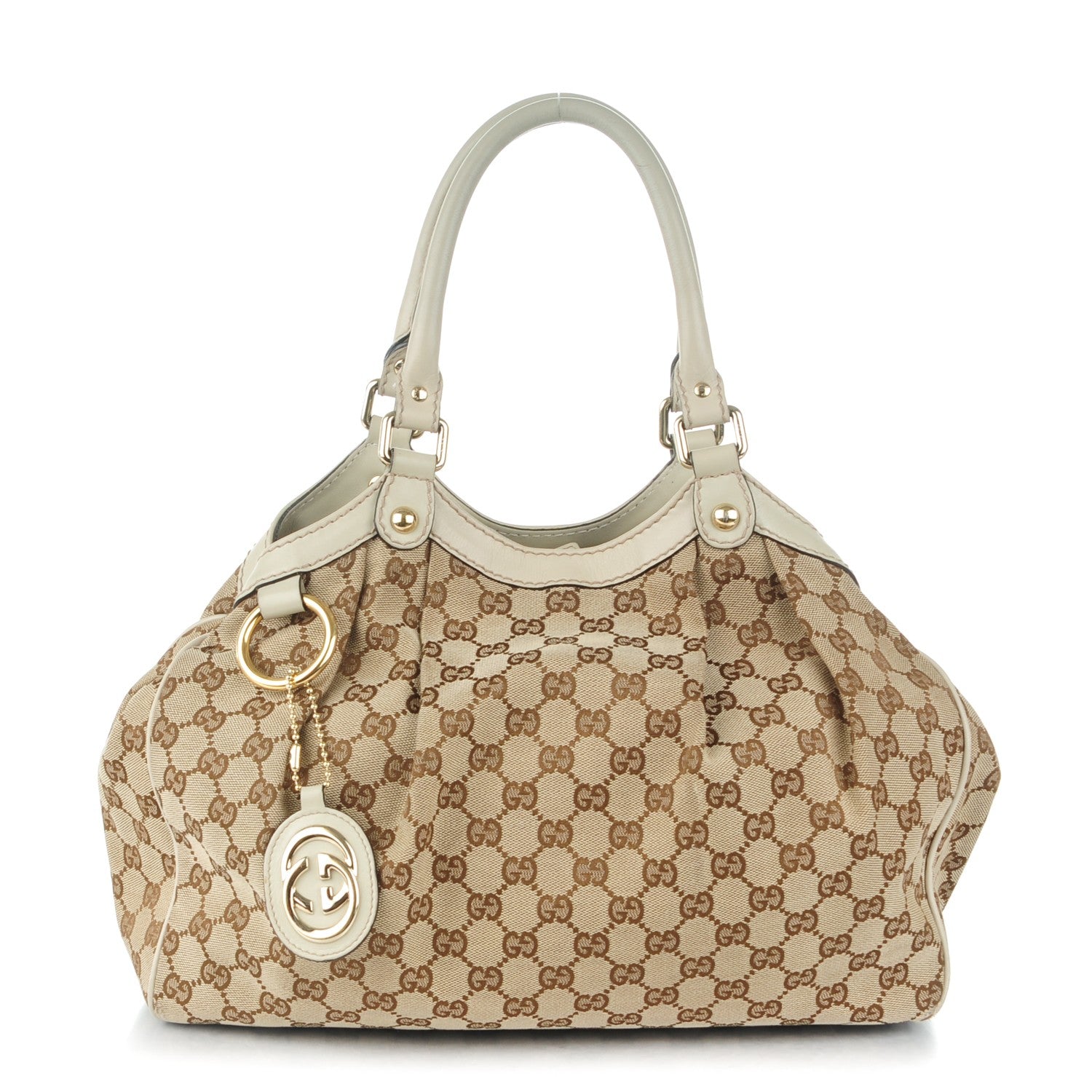 Gucci Monogram Medium Sukey Tote Off White 1 of 9