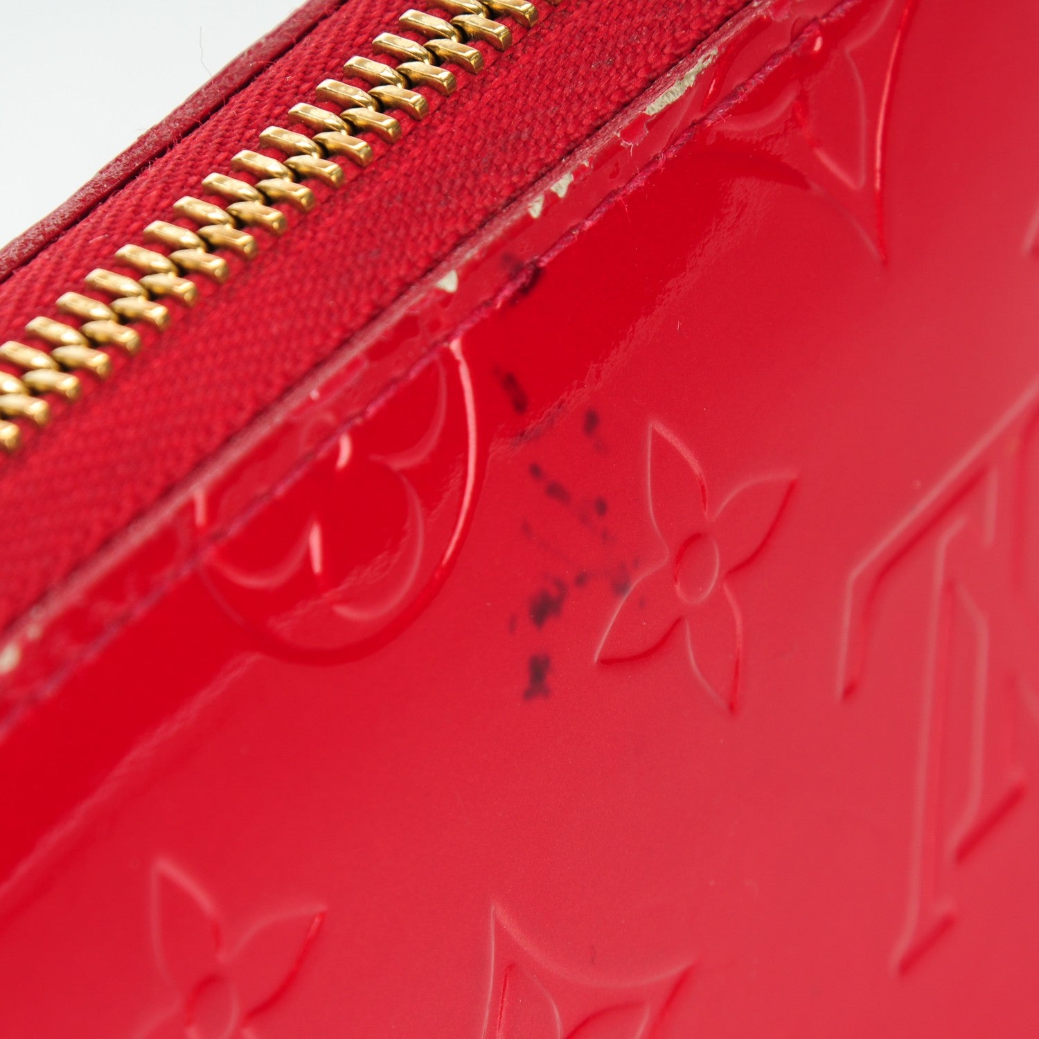 Louis Vuitton Vernis Zippy Wallet Pomme D'Amour 9 of 10