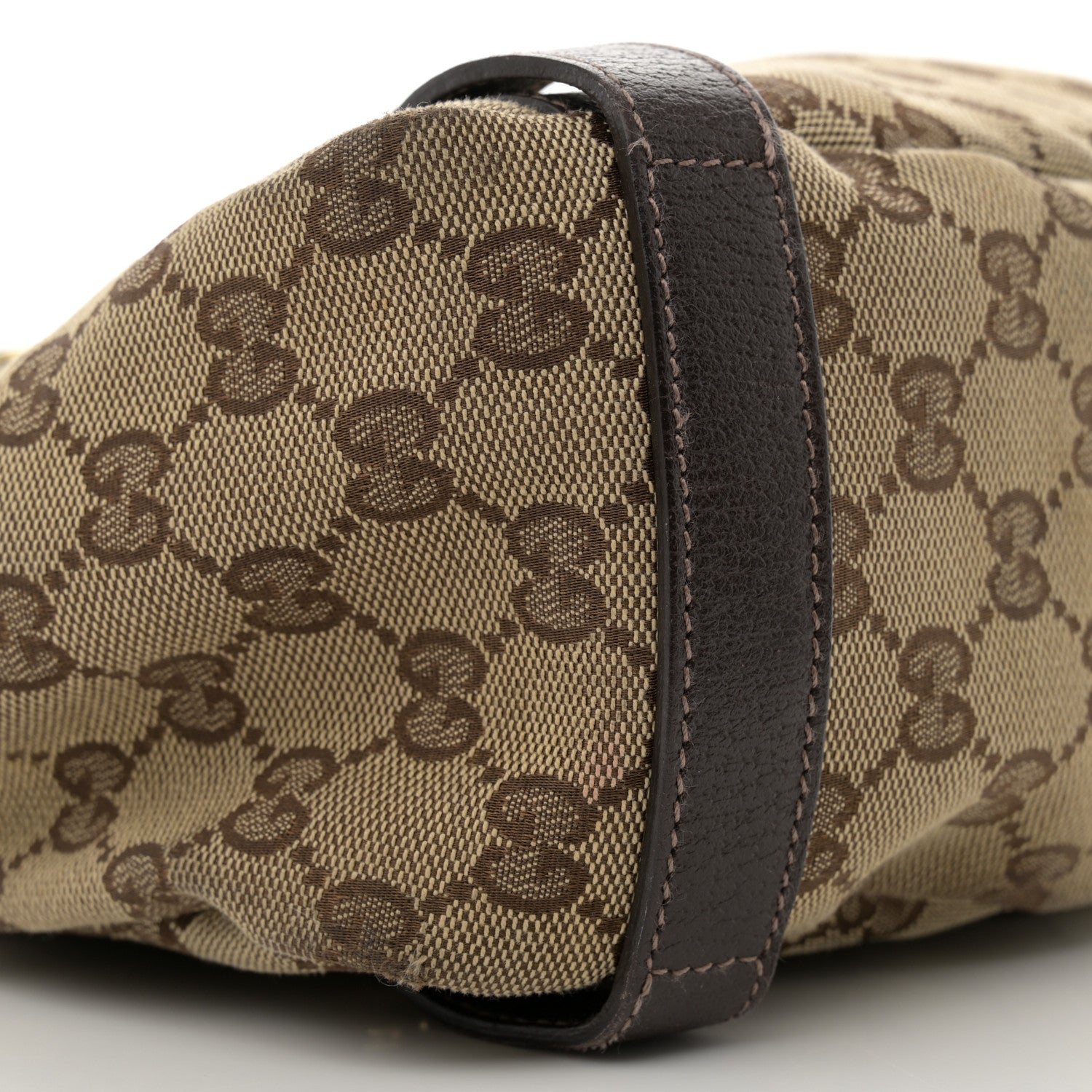 Gucci Monogram Medium Abbey Shoulder Bag Dark Brown 9 of 12