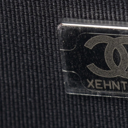 Chanel Caviar Quilted Wallet With Charms On Chain WOC Black 8 of 10