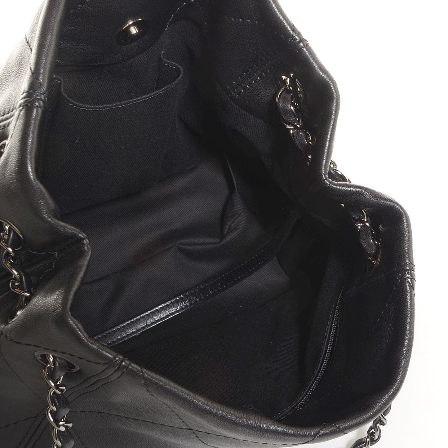 Lambskin Soft Touch Shoulder Bag Black