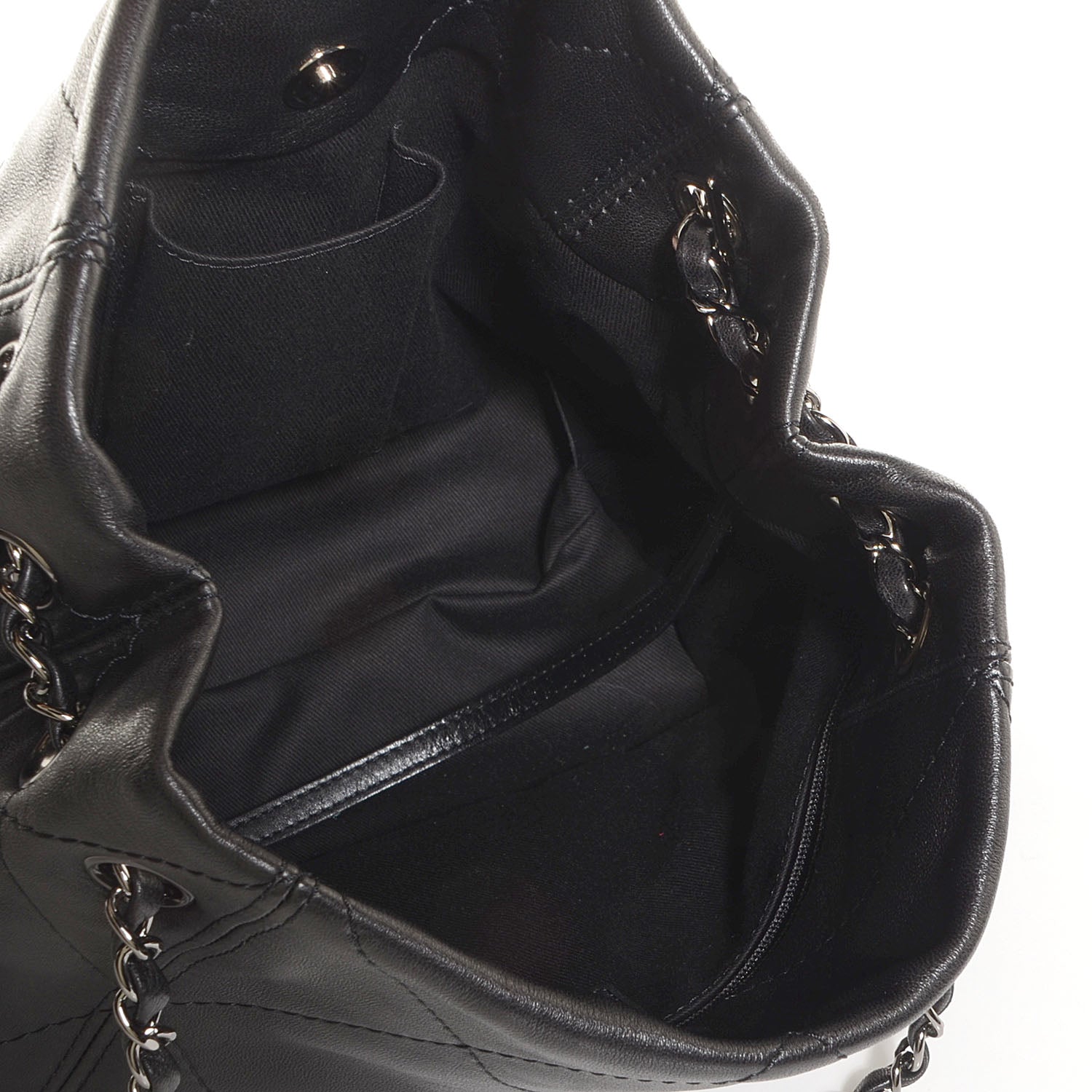 Chanel Lambskin Soft Touch Shoulder Bag Black 5 of 8