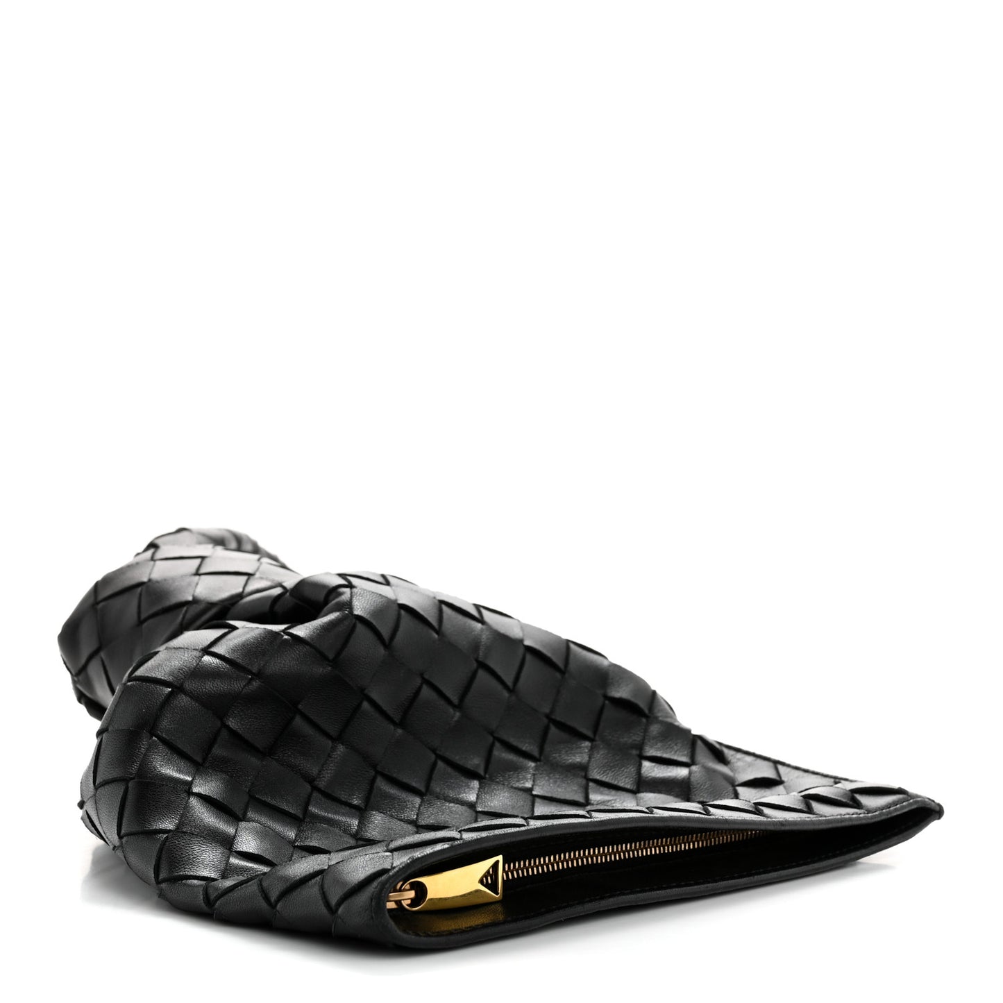 Nappa Intrecciato Mini BV Twist Black