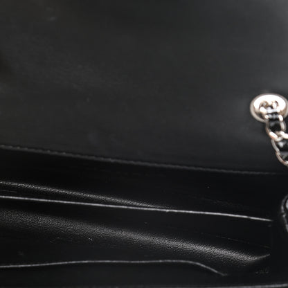 Chanel Patent Calfskin Quilted Extra Mini Rectangular Flap Black 5 of 13