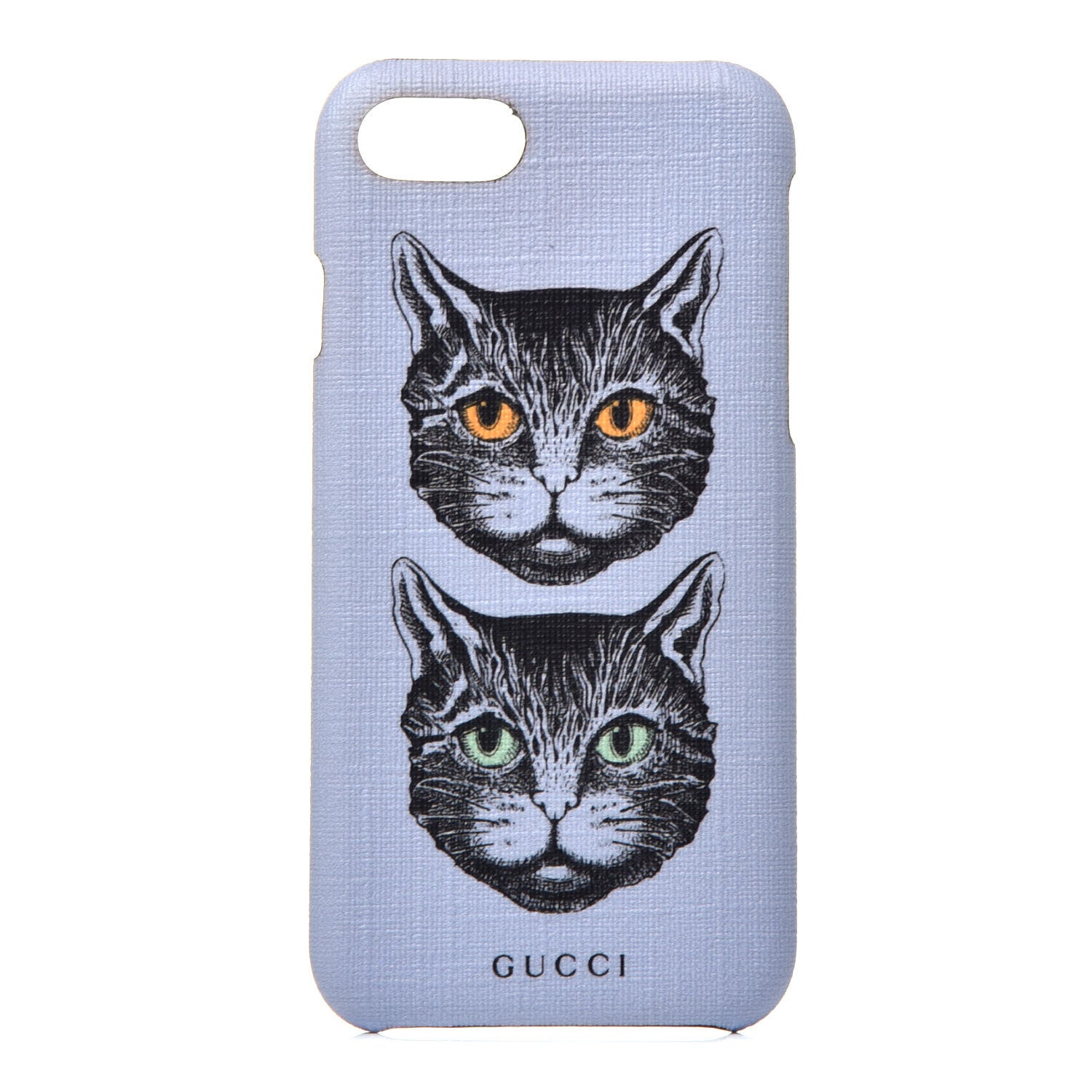 Gucci Coated Canvas Mystic Cat iPhone 7/8 Case Blue 1 of 6