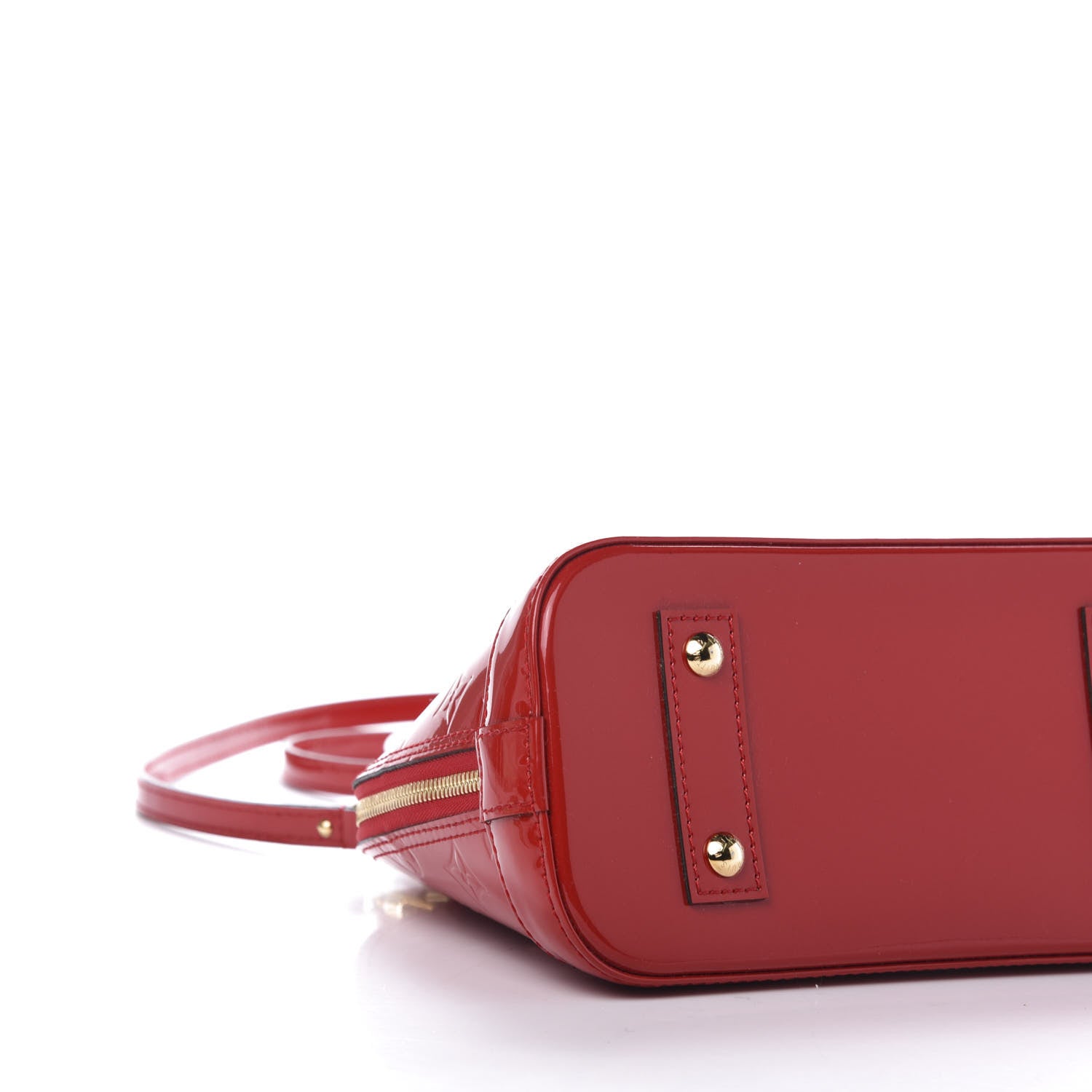 Louis Vuitton Vernis Alma BB Cherry 7 of 12