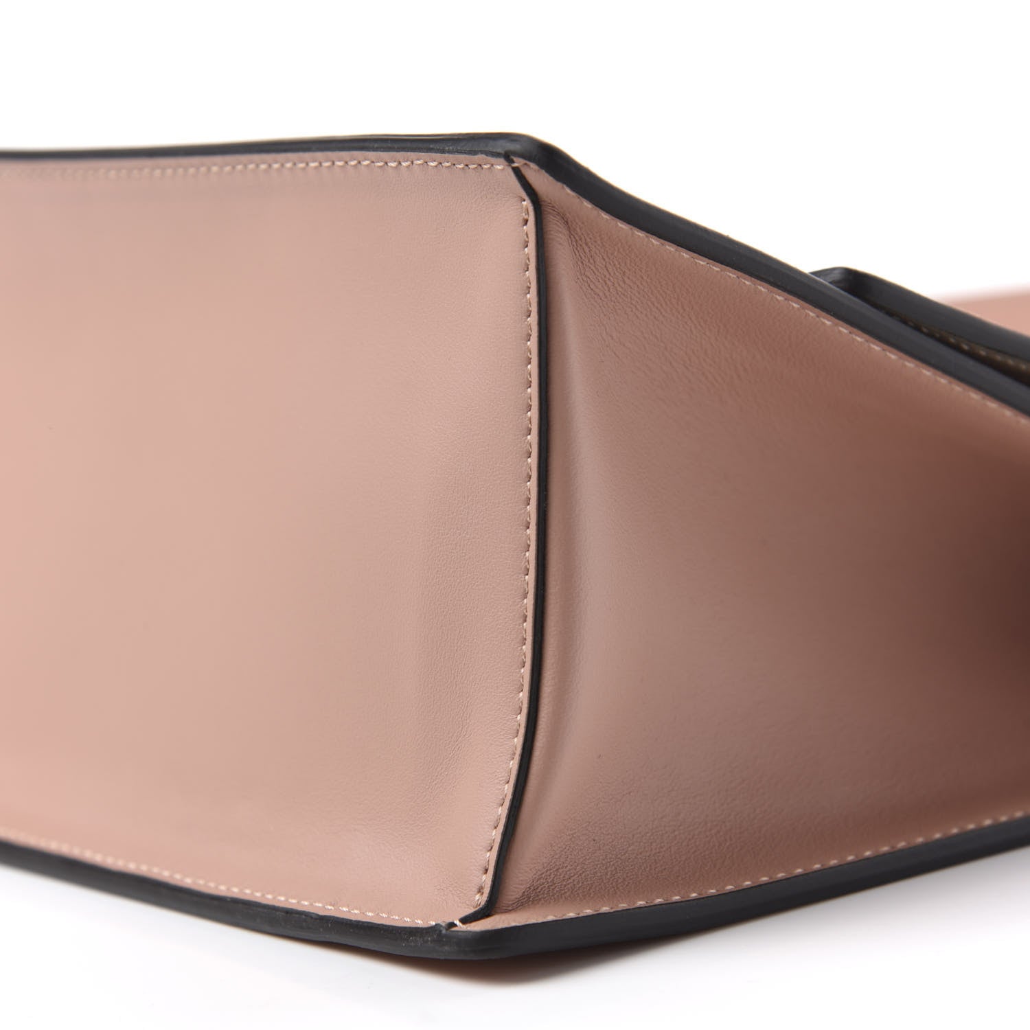 Fendi Vitello Grace Matte Kan U Shoulder Bag Rosa Bourbon 9 of 12