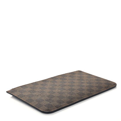 Louis Vuitton Damier Ebene Neverfull MM GM Pochette 4 of 9