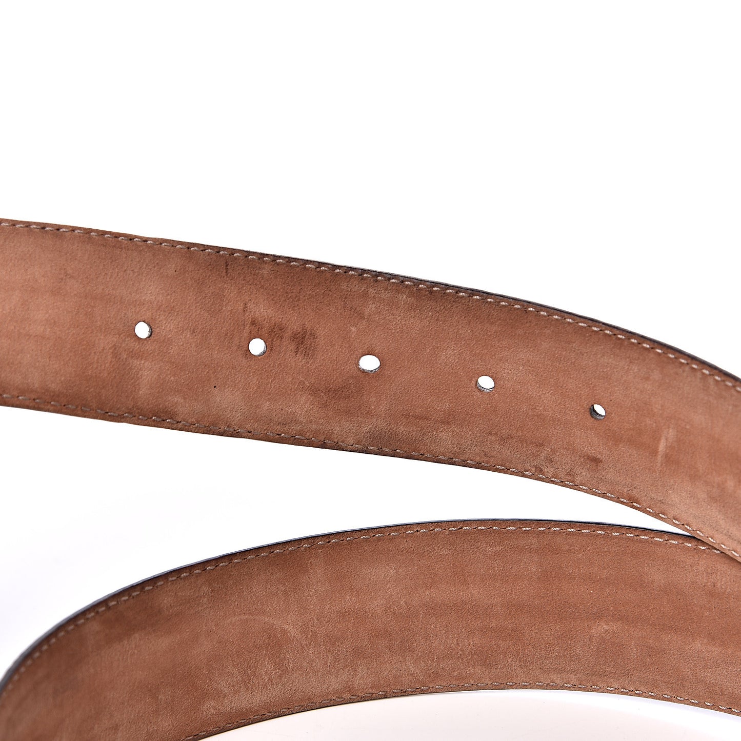Guccissima Signature Interlocking G 40mm Belt 80 32 Verde