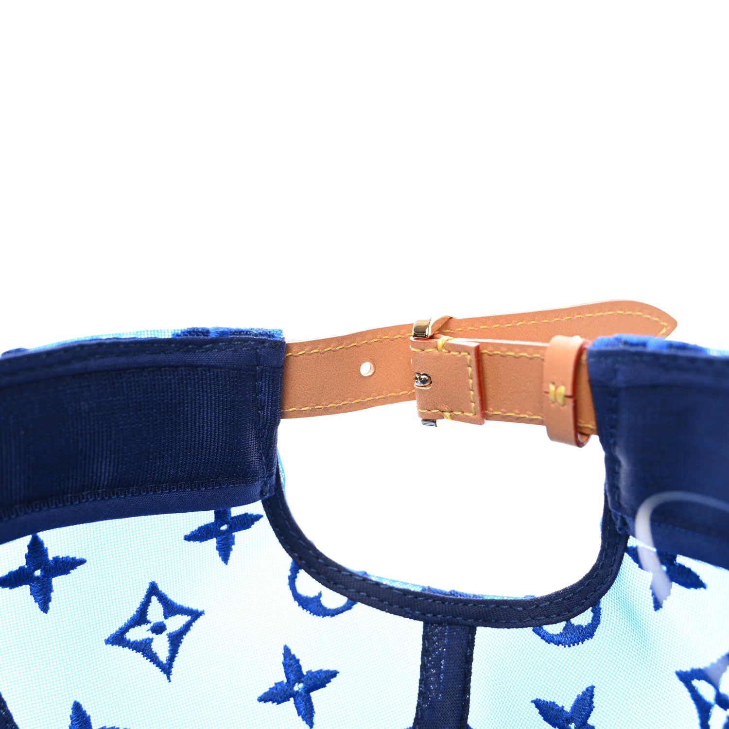 Louis Vuitton Mesh Embroidered Everyday LV Cap 60 Blue 11 of 12
