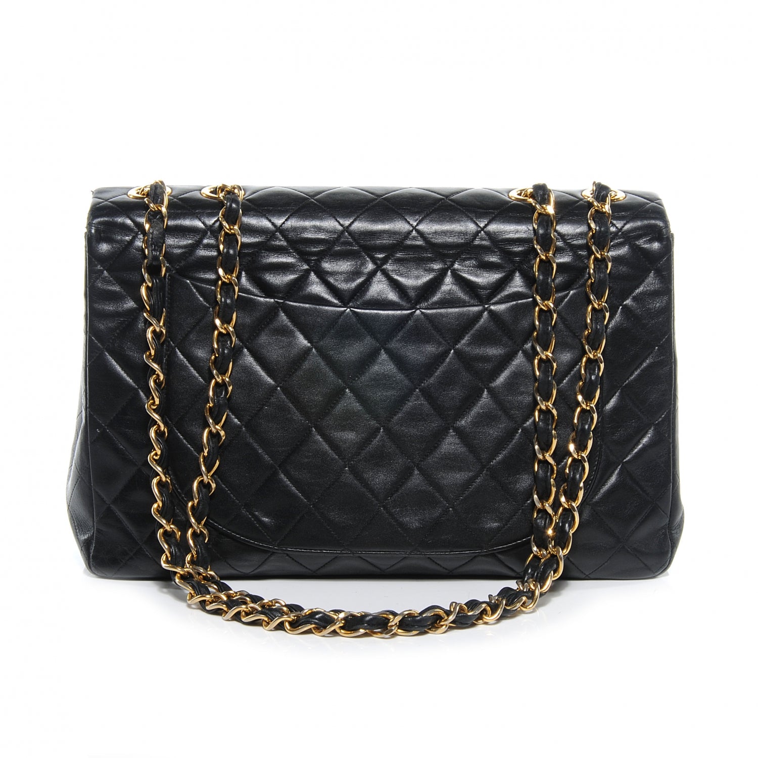 Chanel Lambskin XL Jumbo Flap Black 4 of 8
