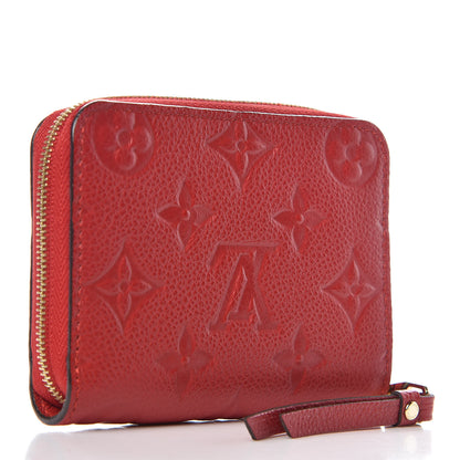 Louis Vuitton Empreinte Zippy Coin Purse Cherry 3 of 8