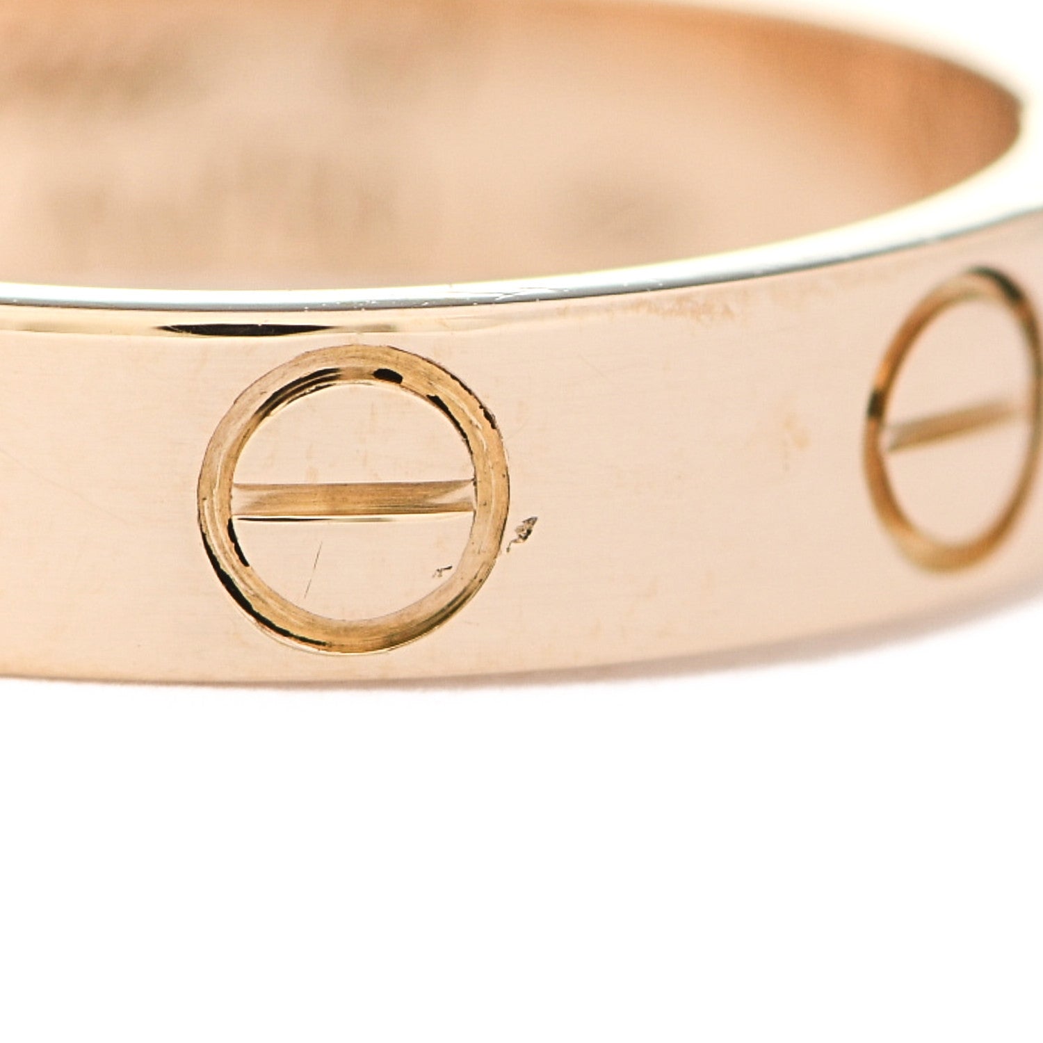 Cartier 18K Yellow Gold 3.5mm LOVE Wedding Band Ring 47 4 5 of 5