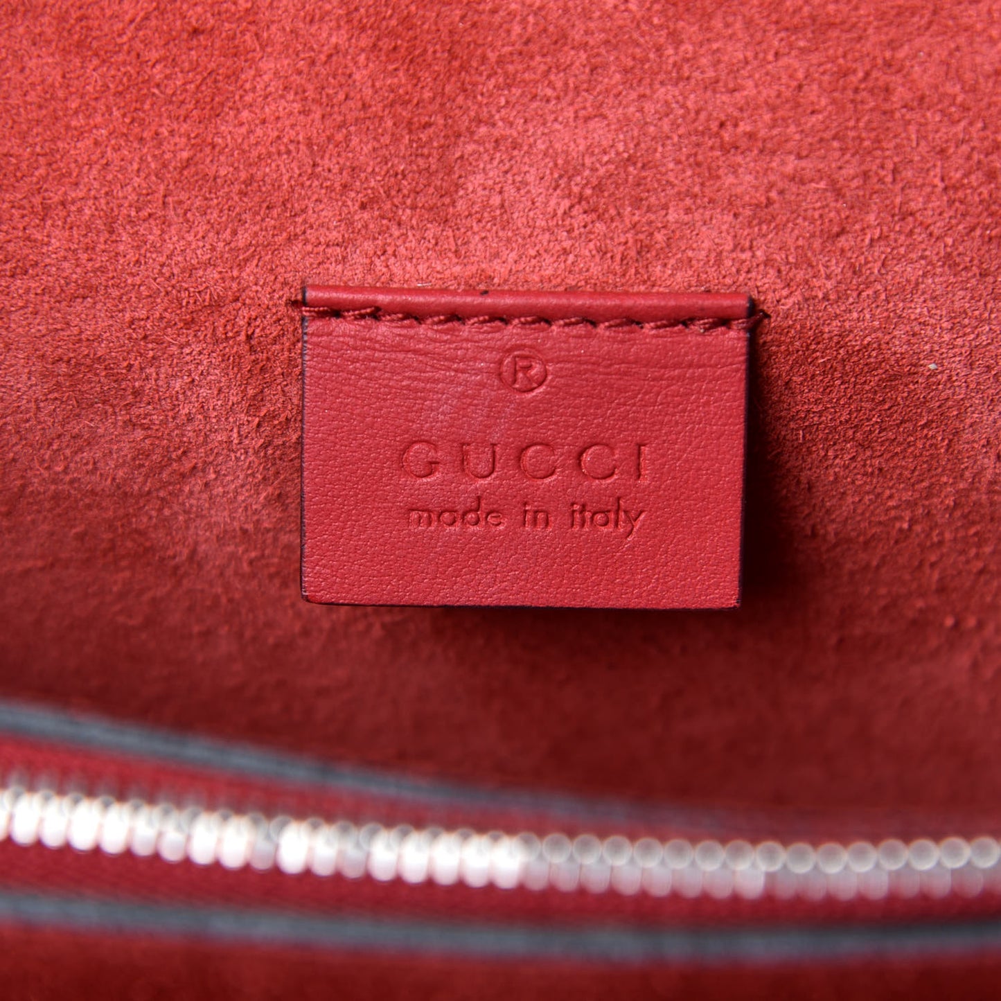 GG Supreme Monogram Small Dionysus Shoulder Bag Red