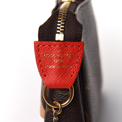 Louis Vuitton Monogram 2018 Christmas Animation Mini Cats Pochette Accessories 6 of 8