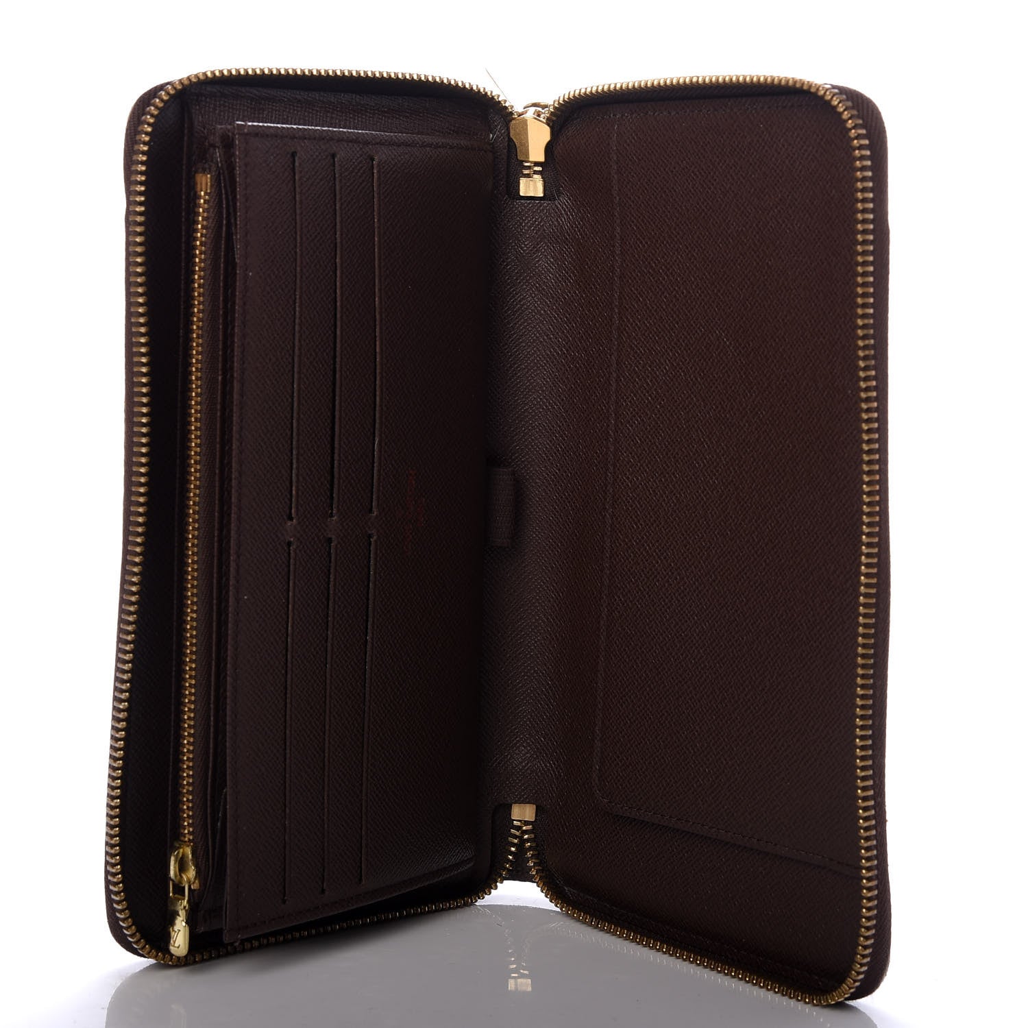 Louis Vuitton Damier Ebene Zippy Organizer Wallet 5 of 7